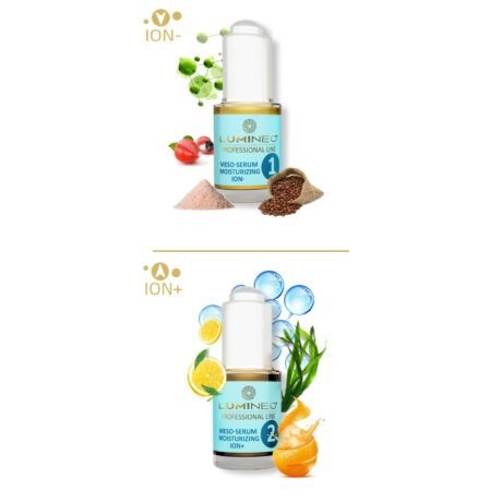 LUMINEO 5in1 kavitacijos pilingo rinkinys MEGA drėkinimui (tonikas, serumas, kremas)7