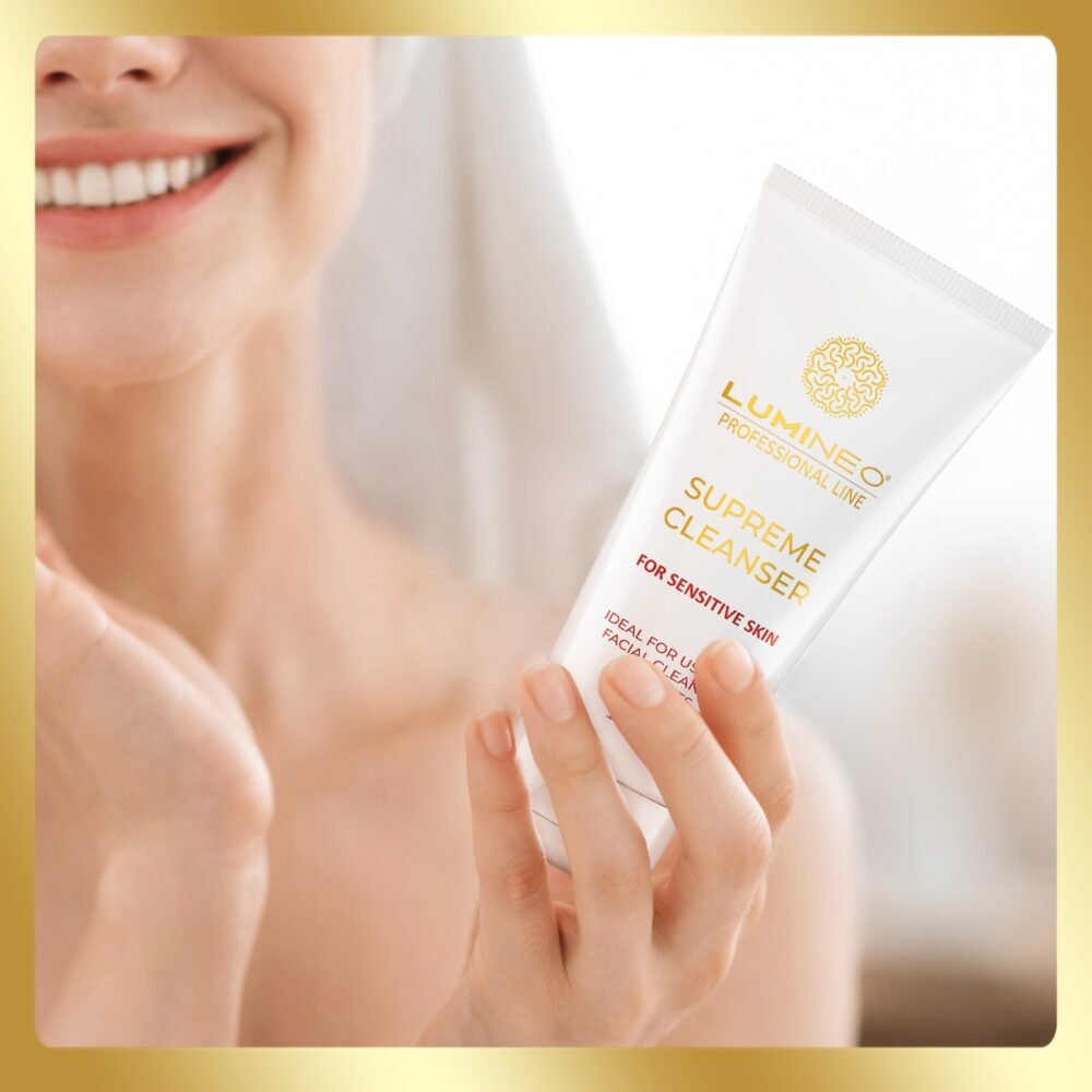 LUMINEO SONIC perlinis veido šepetėlis + gelis jautriai odai9