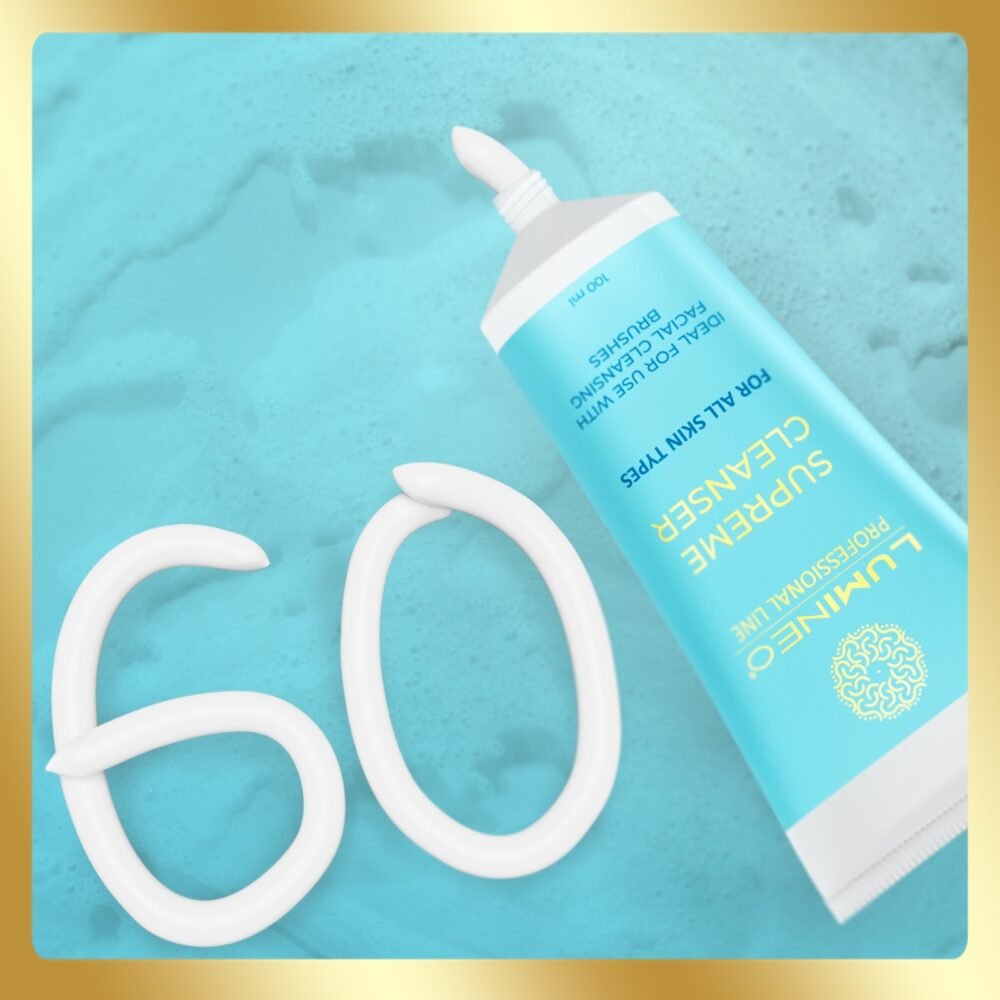 LUMINEO SONIC perlinis veido šepetėlis + valomasis gelis – švarios ir švytinčios odos duetas6