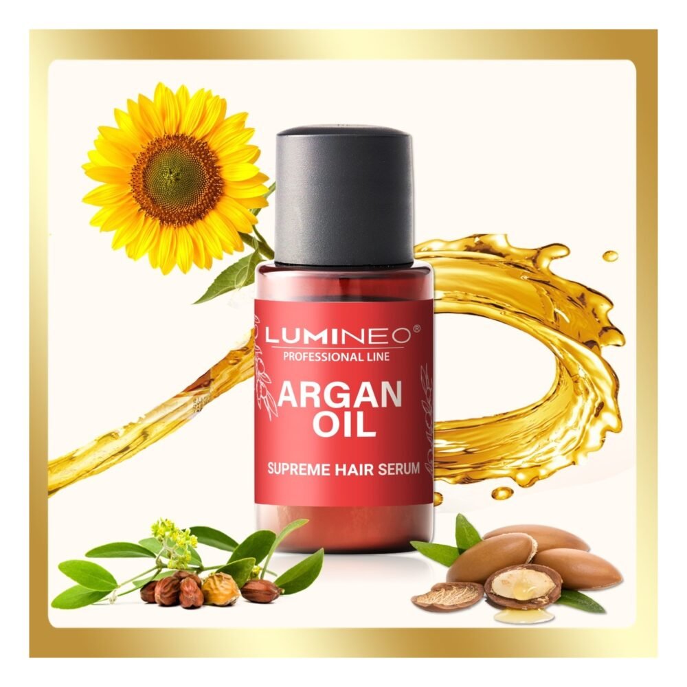 LUMINEO plaukų serumas su argano aliejumi, 20ml4