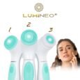 LUMINEO veido valymo šepetėlis + gelis aknės ir probleminės odos priežiūrai1