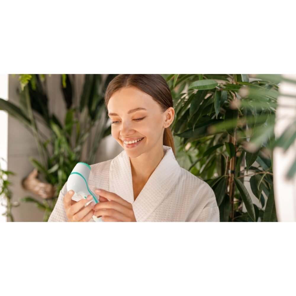 LUMINEO veido valymo šepetėlis + gelis aknės ir probleminės odos priežiūrai9