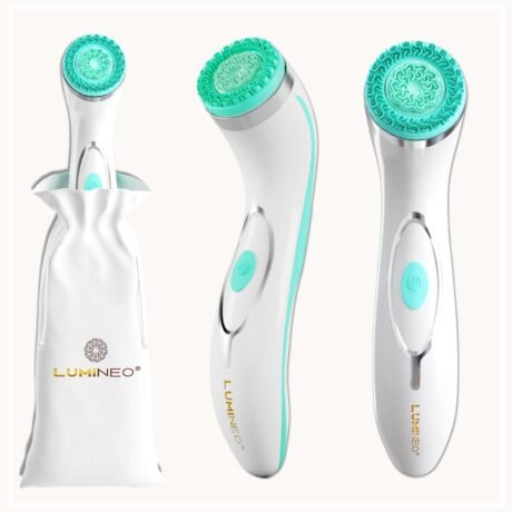 Lumineo Brush PRO turkio spalvos su 4 antgaliais + gelis jautriai odai3