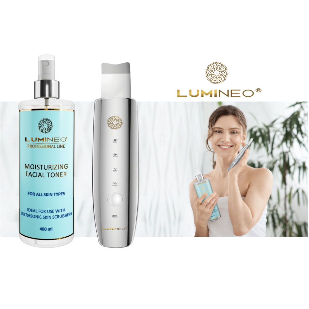 Lumineo LED kavitacinis šveitiklis + drėkinamasis tonikas1