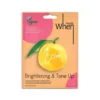 Simply When® Citron Brightening & Tone Up – vitaminu C praturtintos lakštinės kaukės, 1vnt.