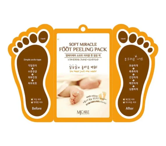 MJCARE SOFT FOOT PEELING PACK nulupama pėdų k…