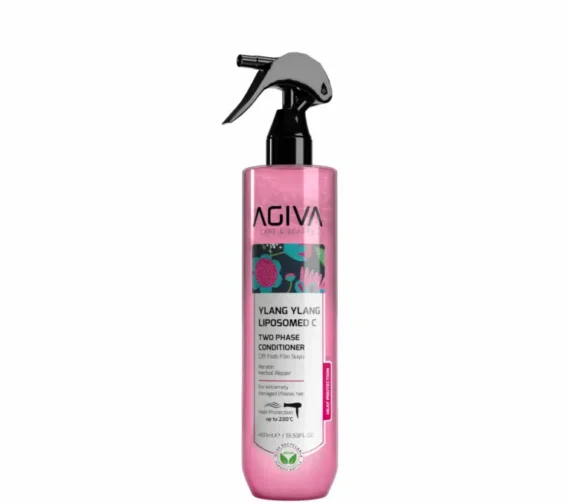 AGIVA YLANG YLANG LIPOSOMED C dvifazis purškiamas kondicionierius, 400 ml