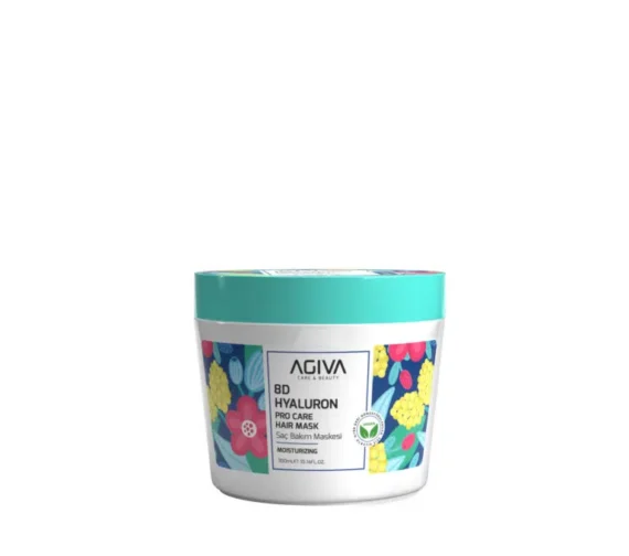 AGIVA 8D HYALURON plaukų kaukė, 300 ml