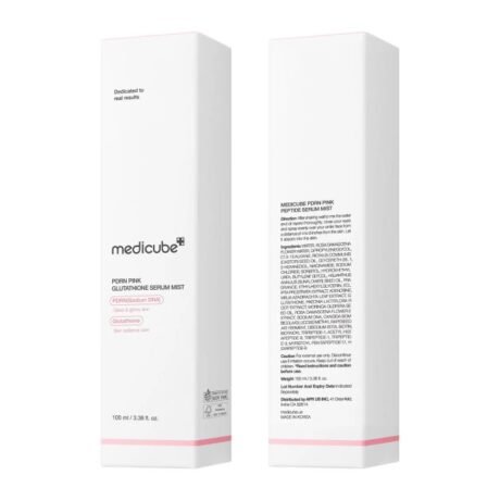 MEDICUBE PDRN Pink Glutathione atkuriamasis veido serumas–migla, 100 ml1