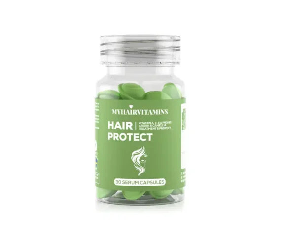 MYHAIRVITAMINS HAIR PROTECT tepami vitaminai pažeistiems plaukams, 30 × 1 ml