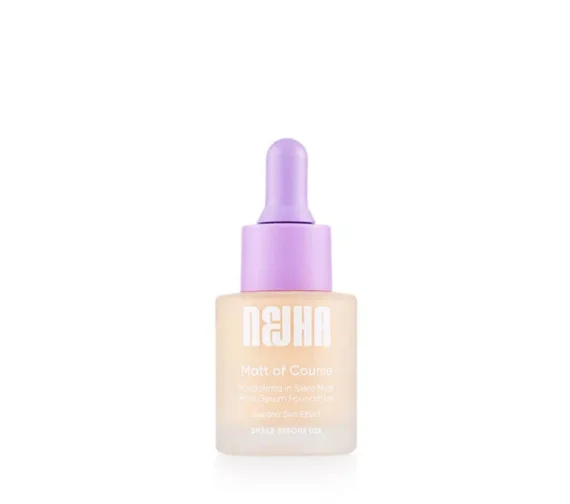 NEJHA kreminė pudra MATT OF COURSE (W02 Vanilla), 18 ml