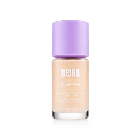 NEJHA švytėjimo suteikianti kreminė pudra SUPERNOVA (P06 Caramel), 27 ml