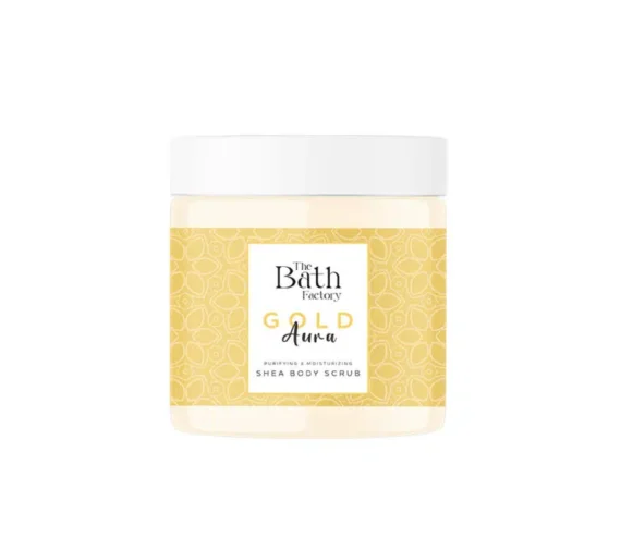 SINOZ kūno šveitiklis GOLD AURA SHEA, 300 g