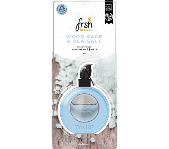 FRSH SCENTS WOOD SAGE & SEA SALT pakabinamas …
