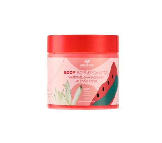 ANAPLASIS kūno šveitiklis arbūzų kvapo BODY SCRUB WATERMELON, 380 ml