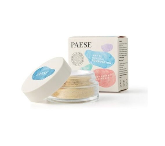 PAESE MINERALS 102W matinė mineralinė pudra, 7 g