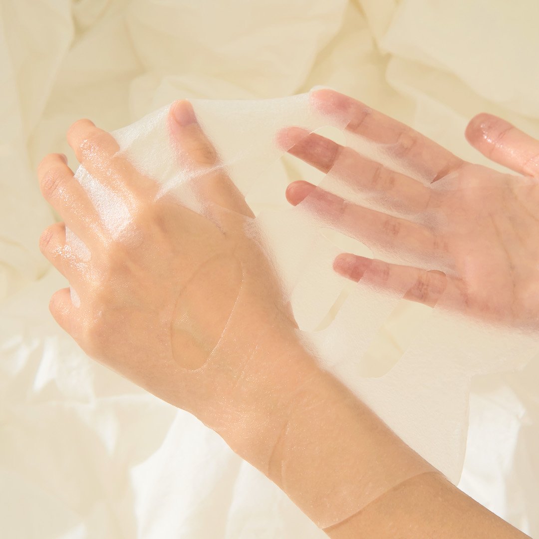 BOM HONEY & MILK CICADULA MASK raminančios odą lakštinės veido kaukės, 10vnt. - Image 4