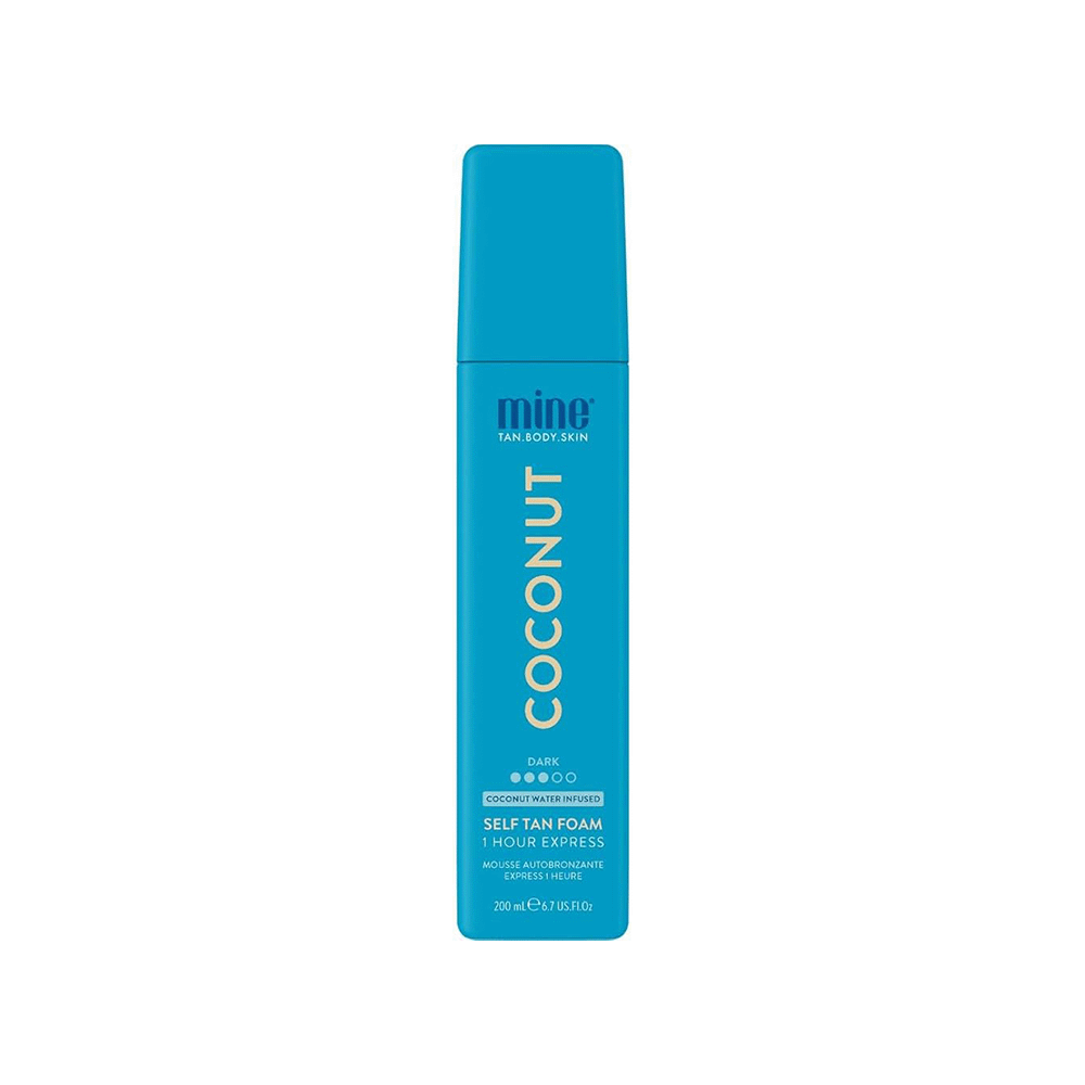 MINETAN COCONUT SELF TAN FOAM savaiminio įdegio putos, 200 ml