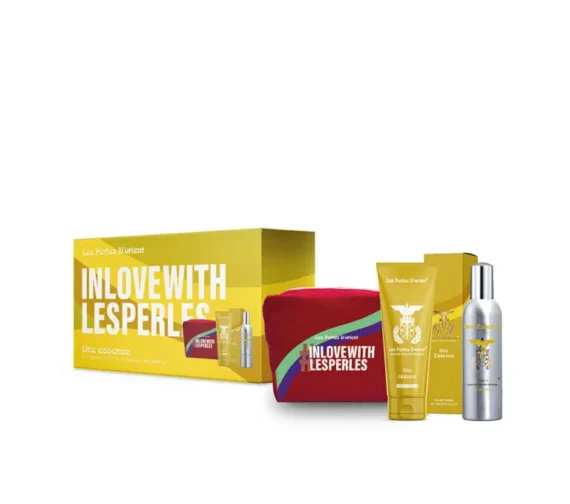LES PERLES D’ORIENT kvepalų rinkinys vyrams ONE ESSENCE EDP 150 ml + dušo gelis 100 ml + kosmetinė