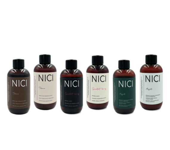 NICI mini parfumuotų skalbiklių ir minkštiklių rinkinys