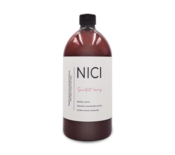 NICI parfumuotas minkštiklis SWEETEST BERRY, 1000 ml