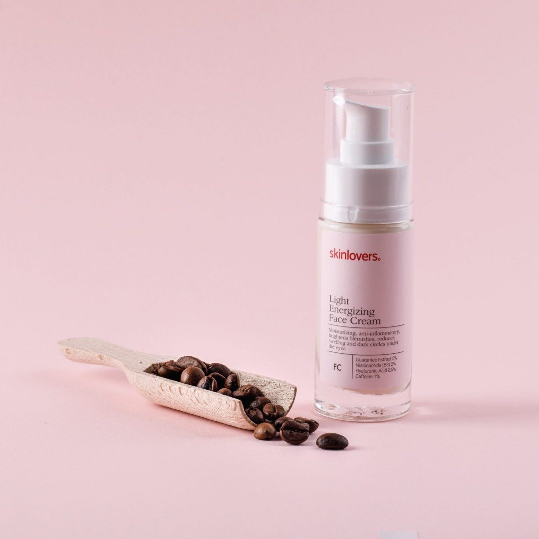 SKINLOVERS LIGHT ENERGIZING FACE CREAM drėkinantis veido kremas su hialurono rūgštimi, 30ml - Image 2