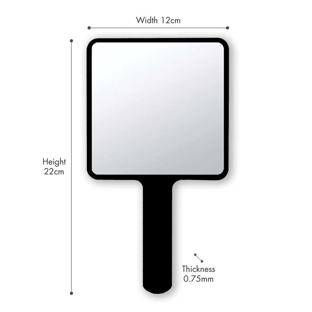 BROWGAME ORIGINAL HAND MIRROR rankinis veidrodis, 1 vnt - Image 3