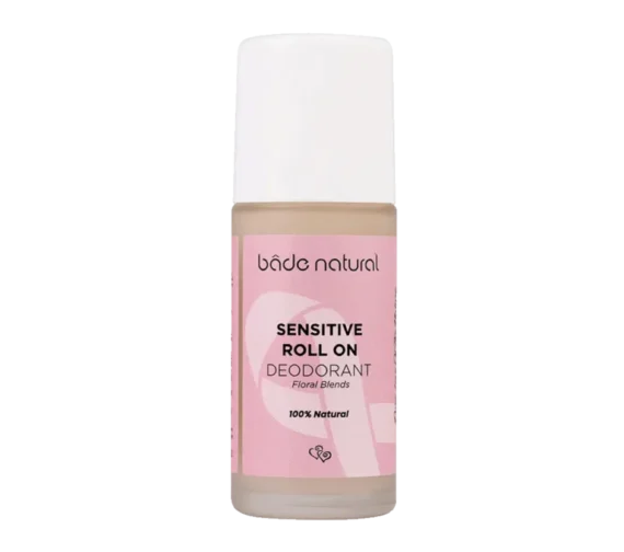 BADE NATURAL FLORAL BLENDS natūralus rutulinis dezodorantas jautriai odai, 50 ml