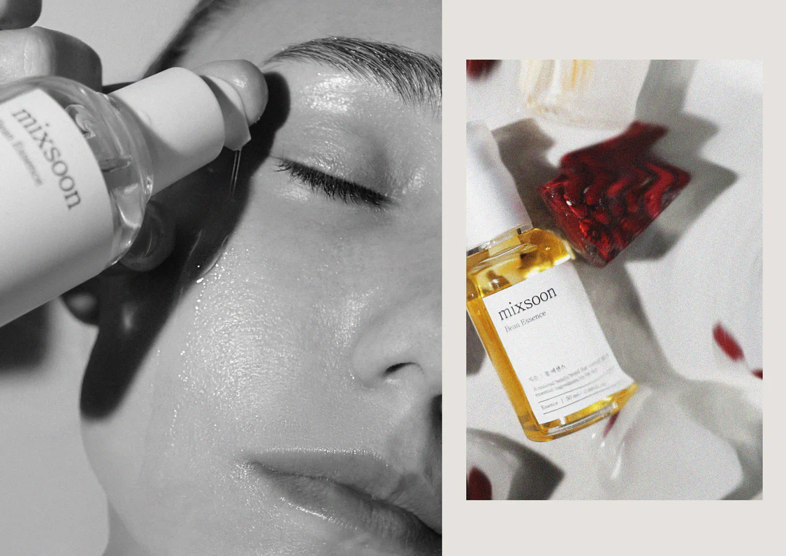 MIXSOON Bean Essence daugiafunkcinė veido esencija su fermentais - Image 4