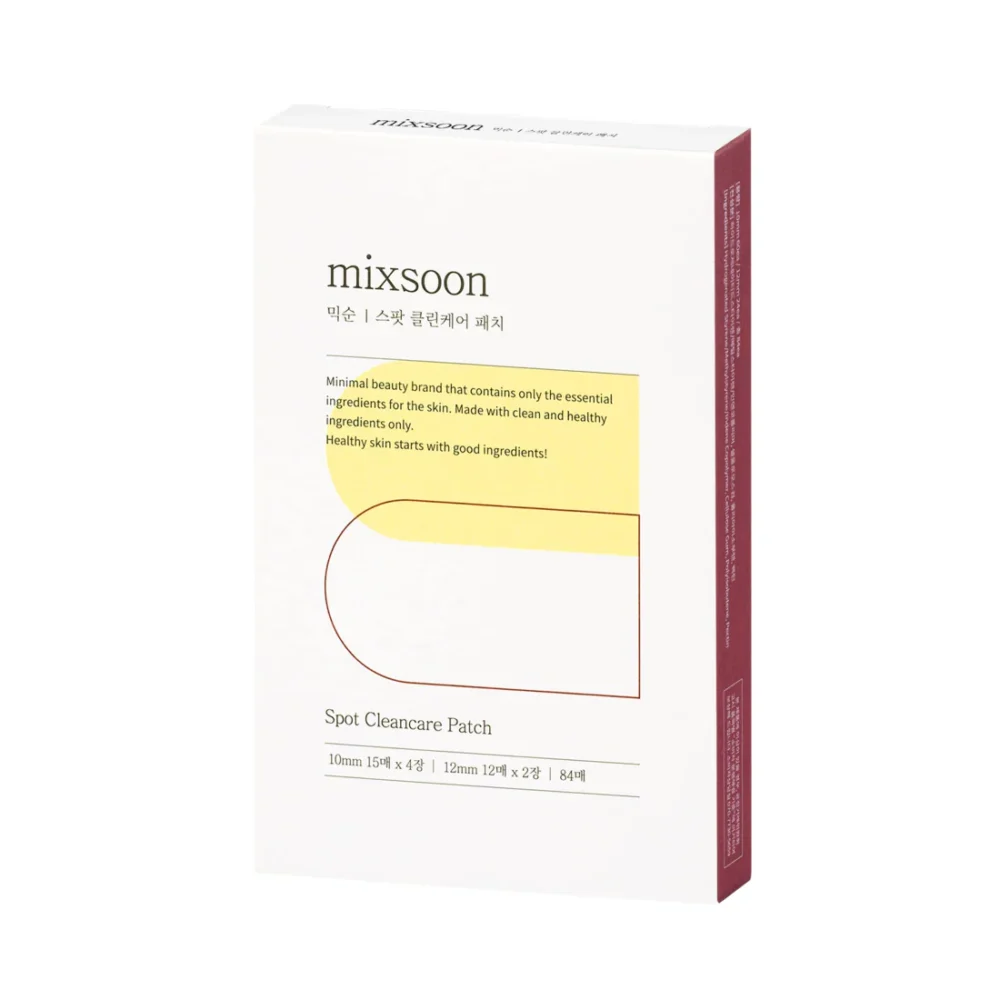 MIXSOON Spot Clean Care Patch itin ploni pleistrai spuogams, 84 vnt.
