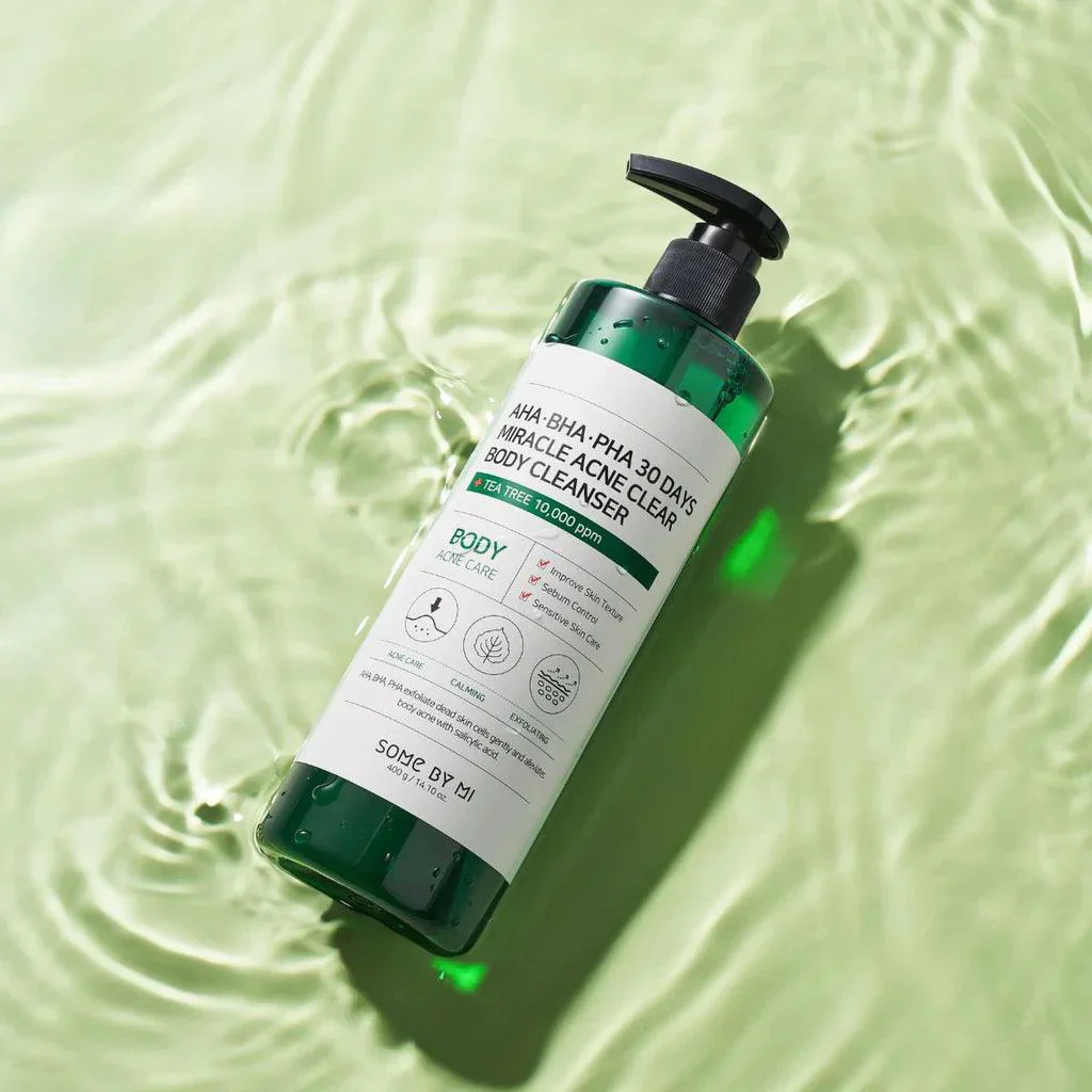 SOME BY MI AHA-BHA-PHA 30 Days Miracle Acne Body Cleanser kūno prausiklis probleminei odai, 400 g - Image 2