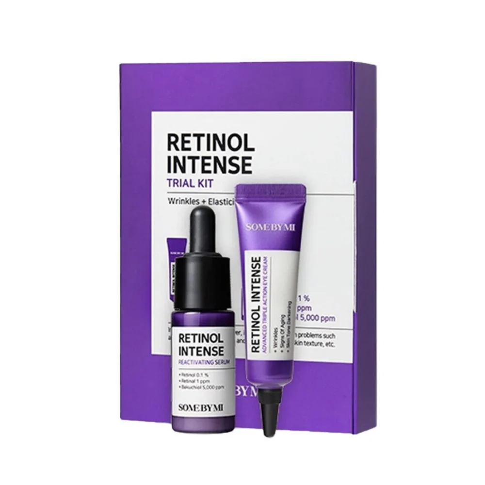 SOME BY MI Retinol Intense Trial Kit mini rinkinys stangrumui, 2 vnt. (2×10 ml)