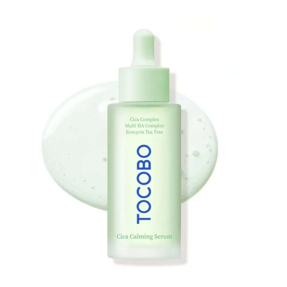 TOCOBO Cica Calming Serum raminantis veido serumas su Bifida fermentais, 50 ml