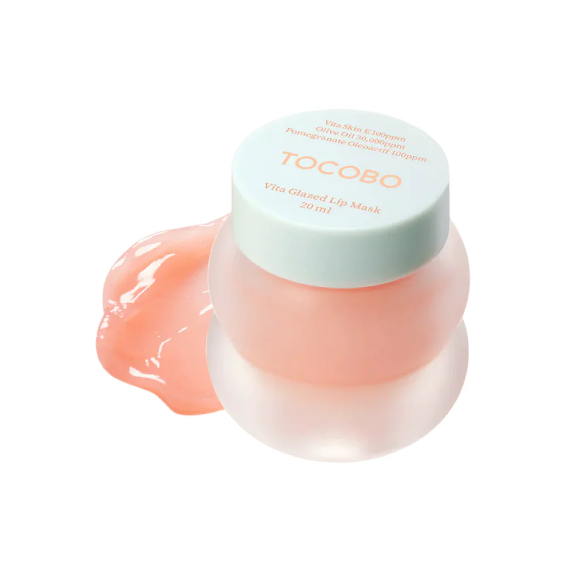 TOCOBO Vita Glazed Lip Mask naktinė lūpų kaukė su vitaminu E, 20 ml