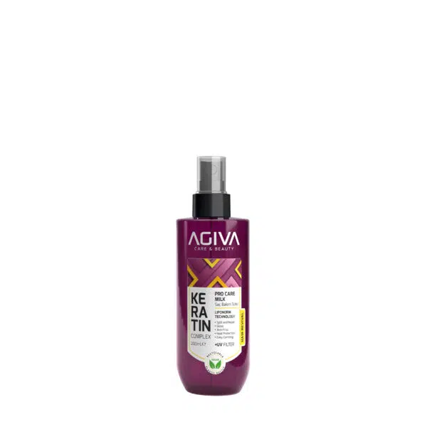 AGIVA KERATIN COMPLEX atstatomasis plaukų pienelis, 200ml
