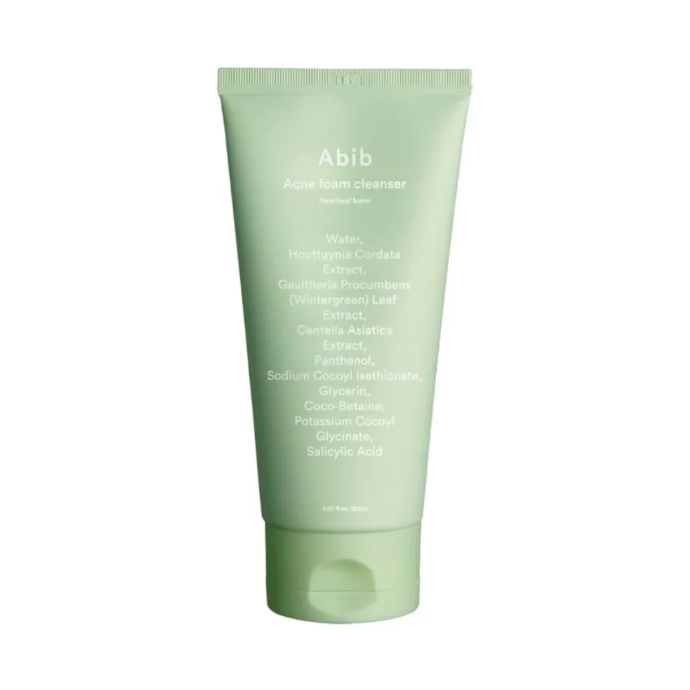 Abib veido prausiklis Acne Foam Cleanser Heartleaf Foam