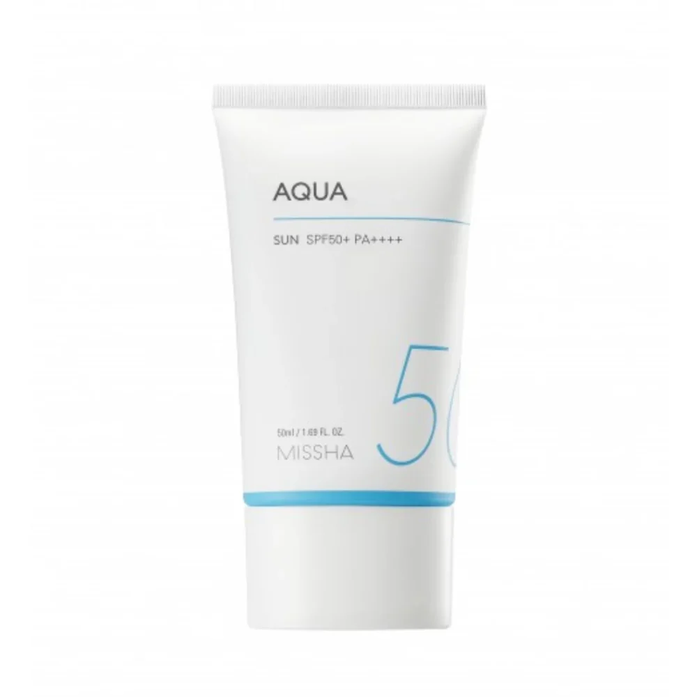 MISSHA All Around Safe Block Aqua Sun SPF50+ – drėkinamoji apsauga nuo saulės