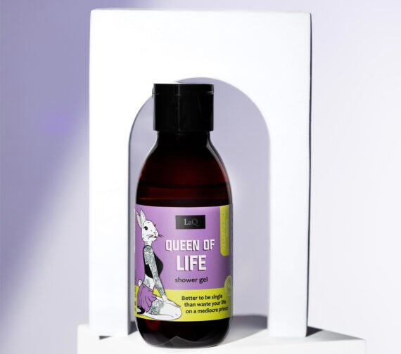 LaQ Dušo gelis QUEEN OF LIFE – Be princo geri…