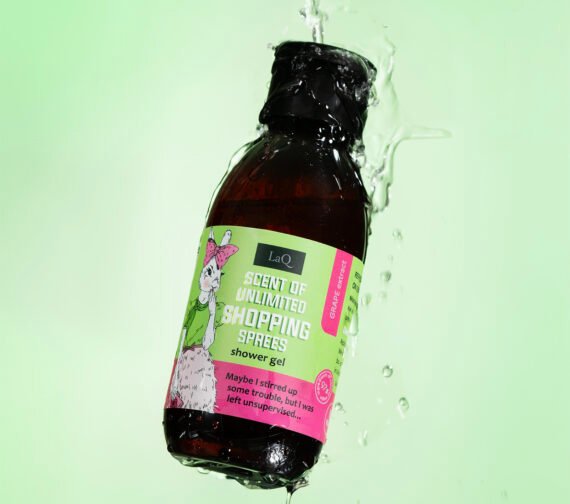 LaQ Dušo gelis KIWI & GRAPES UNLIMITED SHOPPI…