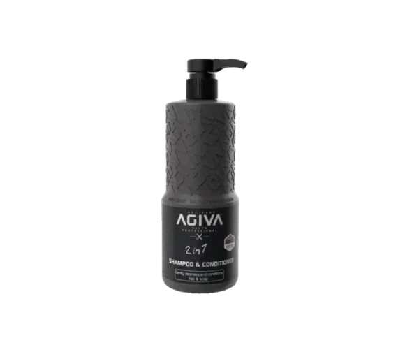 AGIVA 2in1 plaukų šampūnas vyrams, 800ml