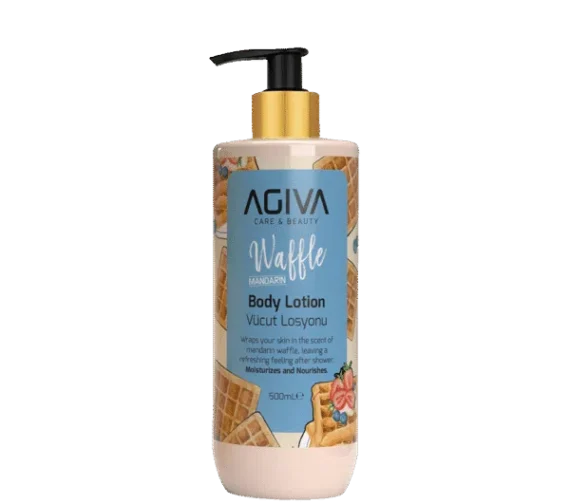 AGIVA MANDARIN WAFFLE kūno losjonas, 500 ml
