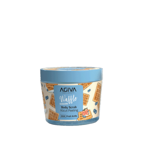 AGIVA MANDARIN WAFFLE kūno šveitiklis, 300 ml
