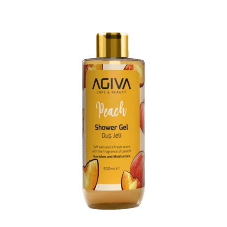 AGIVA PEACH dušo gelis, 500ml