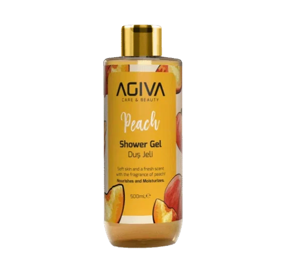 AGIVA PEACH dušo gelis, 500ml