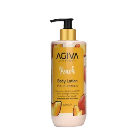 AGIVA PEACH kūno losjonas, 500ml