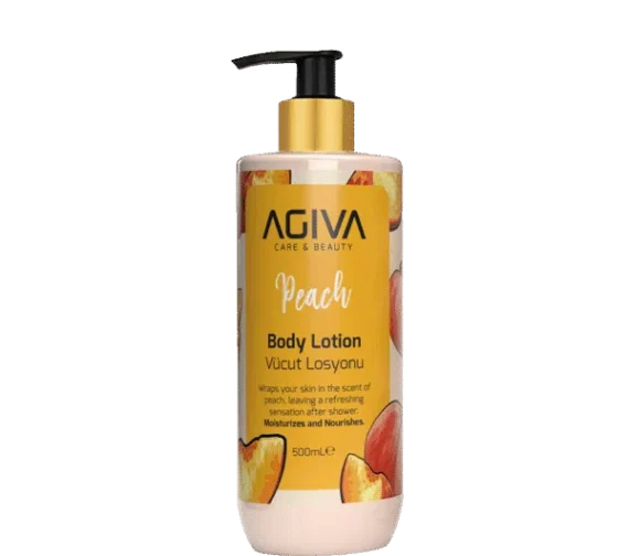 AGIVA PEACH kūno losjonas, 500ml