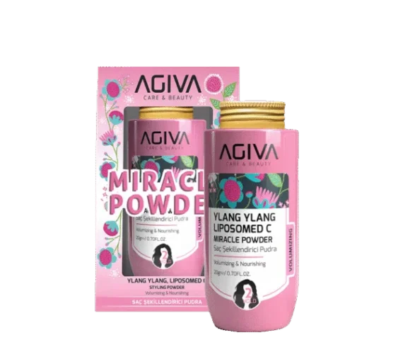 AGIVA YLANG YLANG LIPOSOMED C apimties suteikianti plaukų pudra, 20g