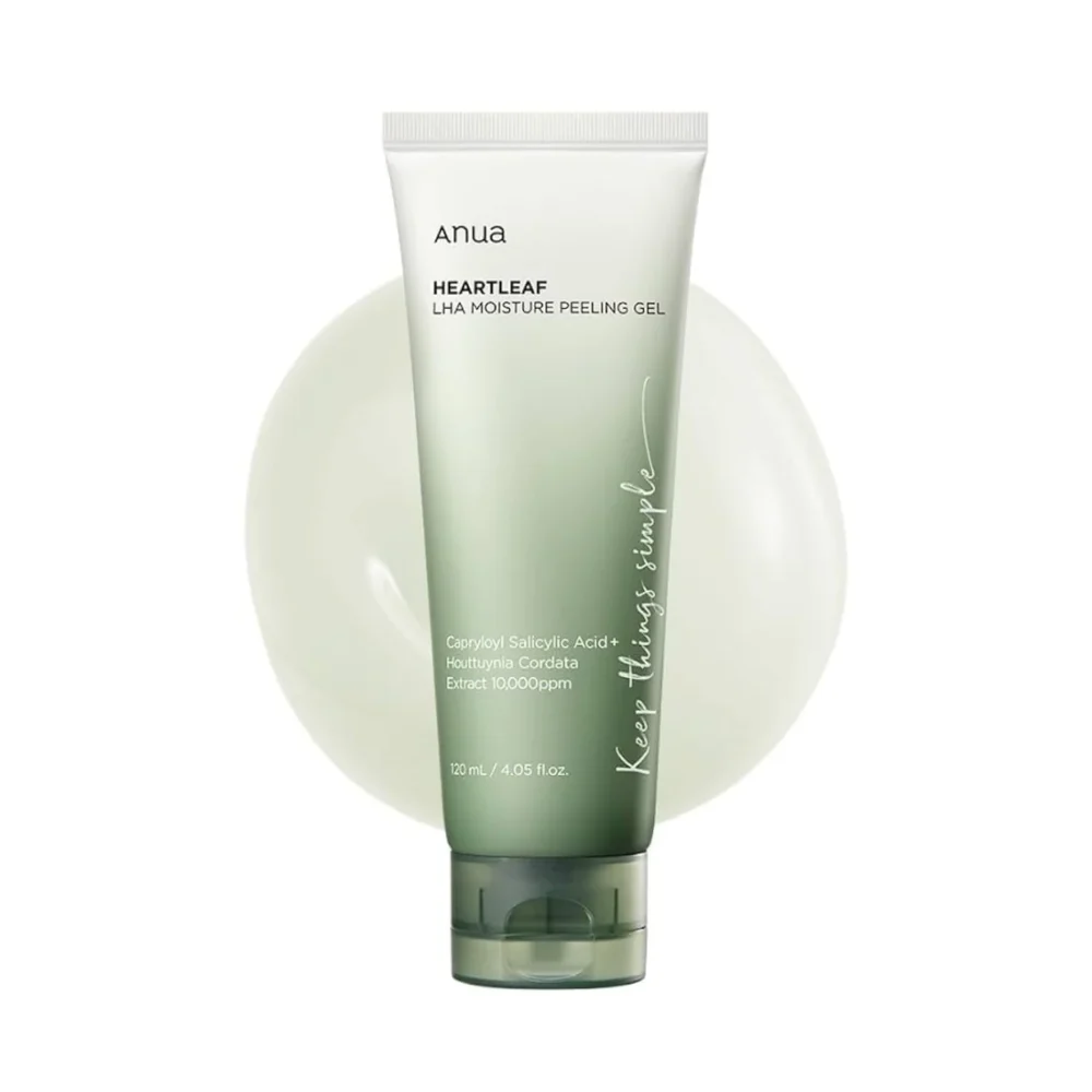 Anua veido pilingas Heartleaf LHA Moisture Peeling Gel