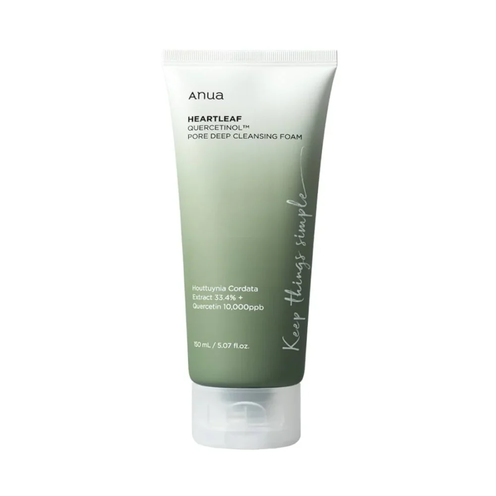 Anua veido prausiklis Heartleaf Quercetinol Pore Deep Cleansing Foam