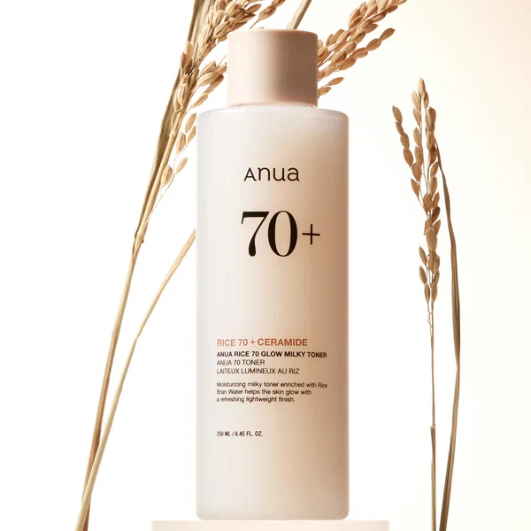 Anua veido toneris Rice 70 Glow Milky Toner - Image 2